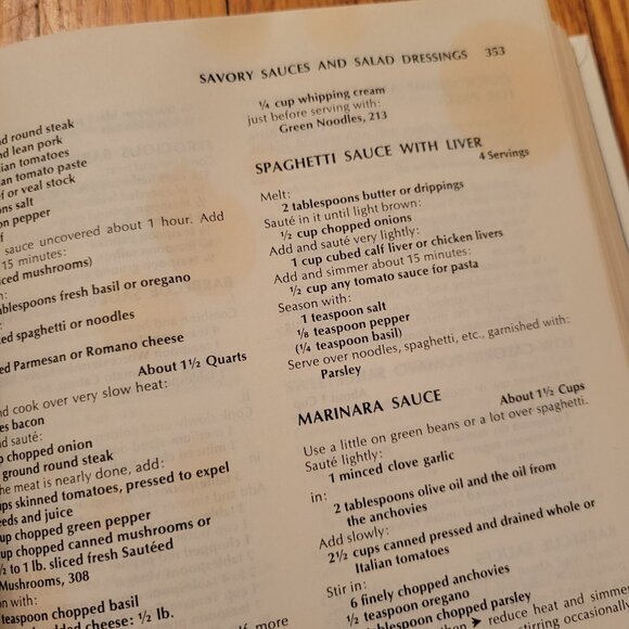 1975 Joy Of Cooking Cookbook Irma S Rombauer All Purpose Cooking Kitchen Dining - Picture 6 of 8